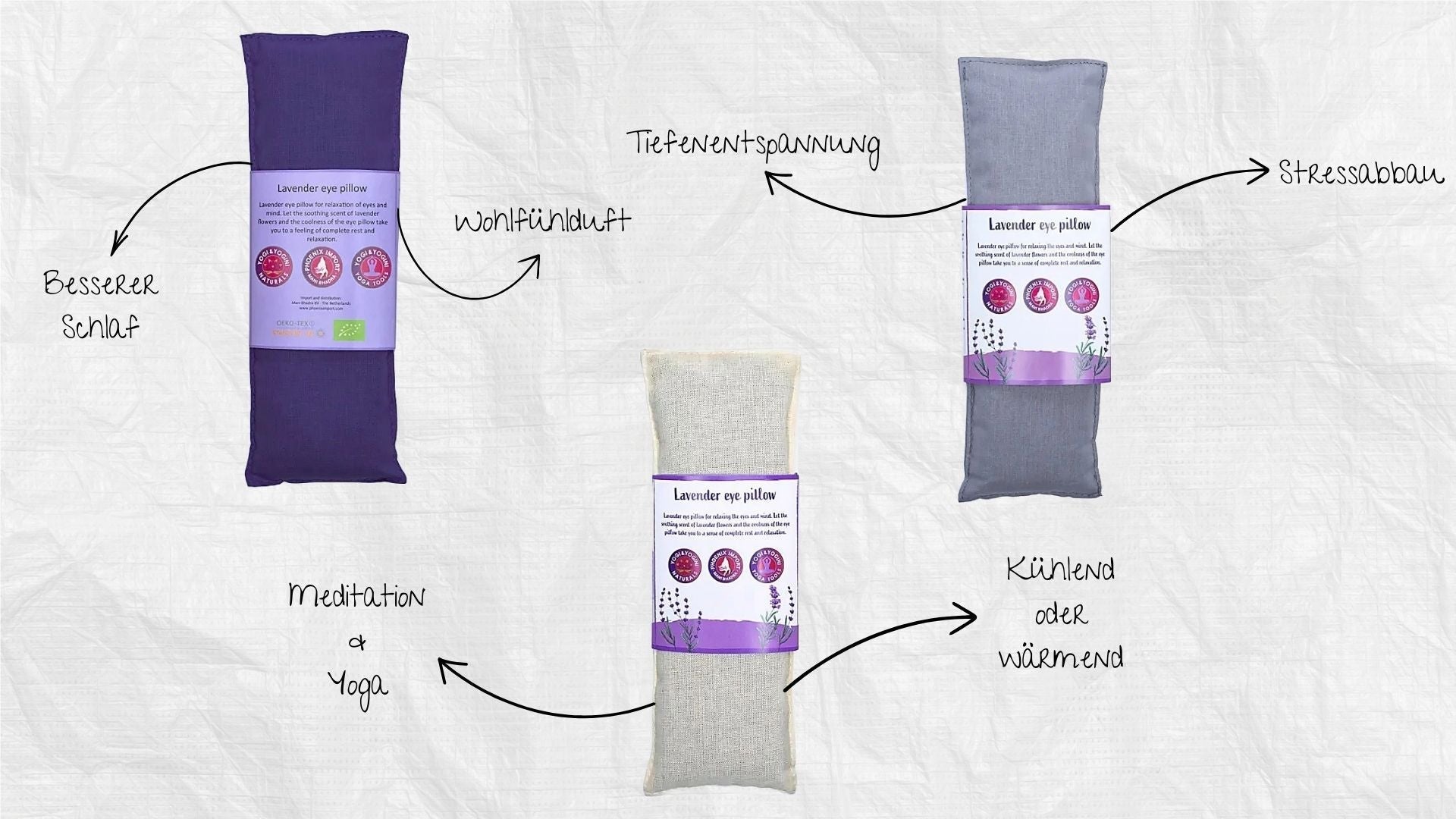 Augenkissen Für Yoga Augenkissen Yoga "Pack 6 Produktbild-Vorschau 7