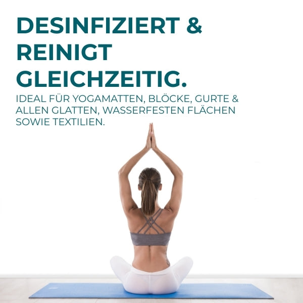 Yogamatten Reiniger Vorteilspack (4 Stück) - YOSANA