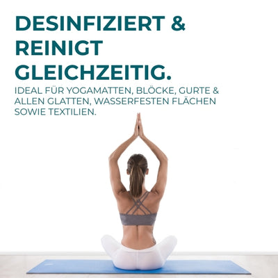 Yogamatten Reiniger Vorteilspack (4 Stück) - YOSANA