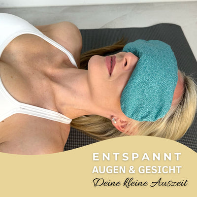 Yoga Augenkissen - Farbe Petrol