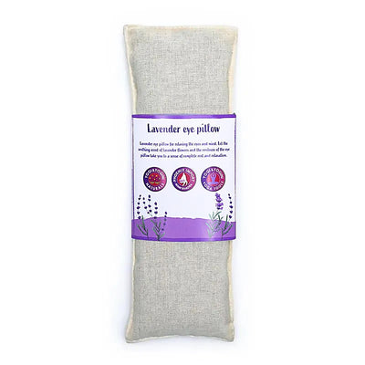 Augenkissen mit Bio-Lavendel Füllung, Farbe Natur - YOSANA