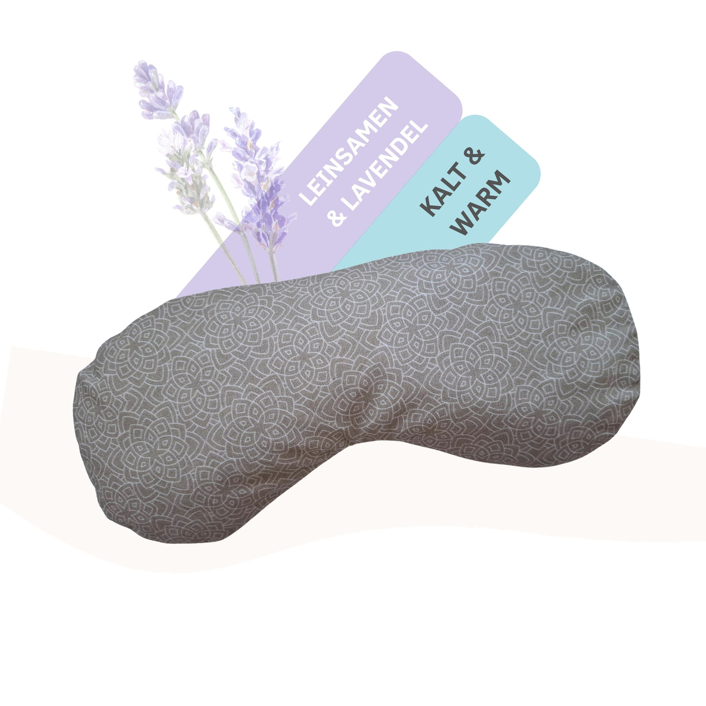 Yoga Augenkissen - Farbe Schiefergrau