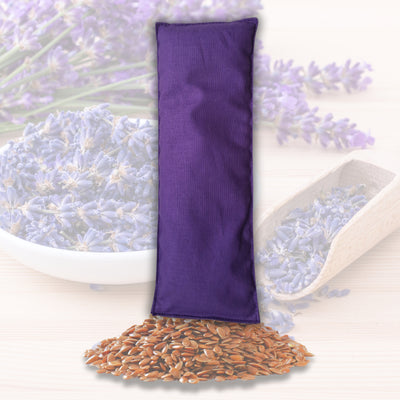 Augenkissen mit Bio-Lavendel Füllung, Farbe Violett - YOSANA