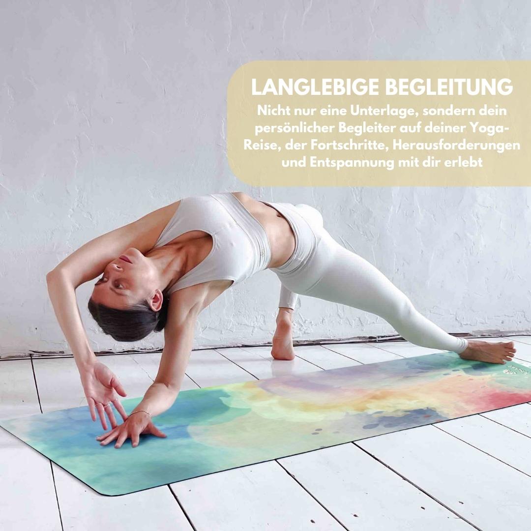 Yoga Aktionsset 4-teilig Premiumline (Colorful Clouds) - YOSANA