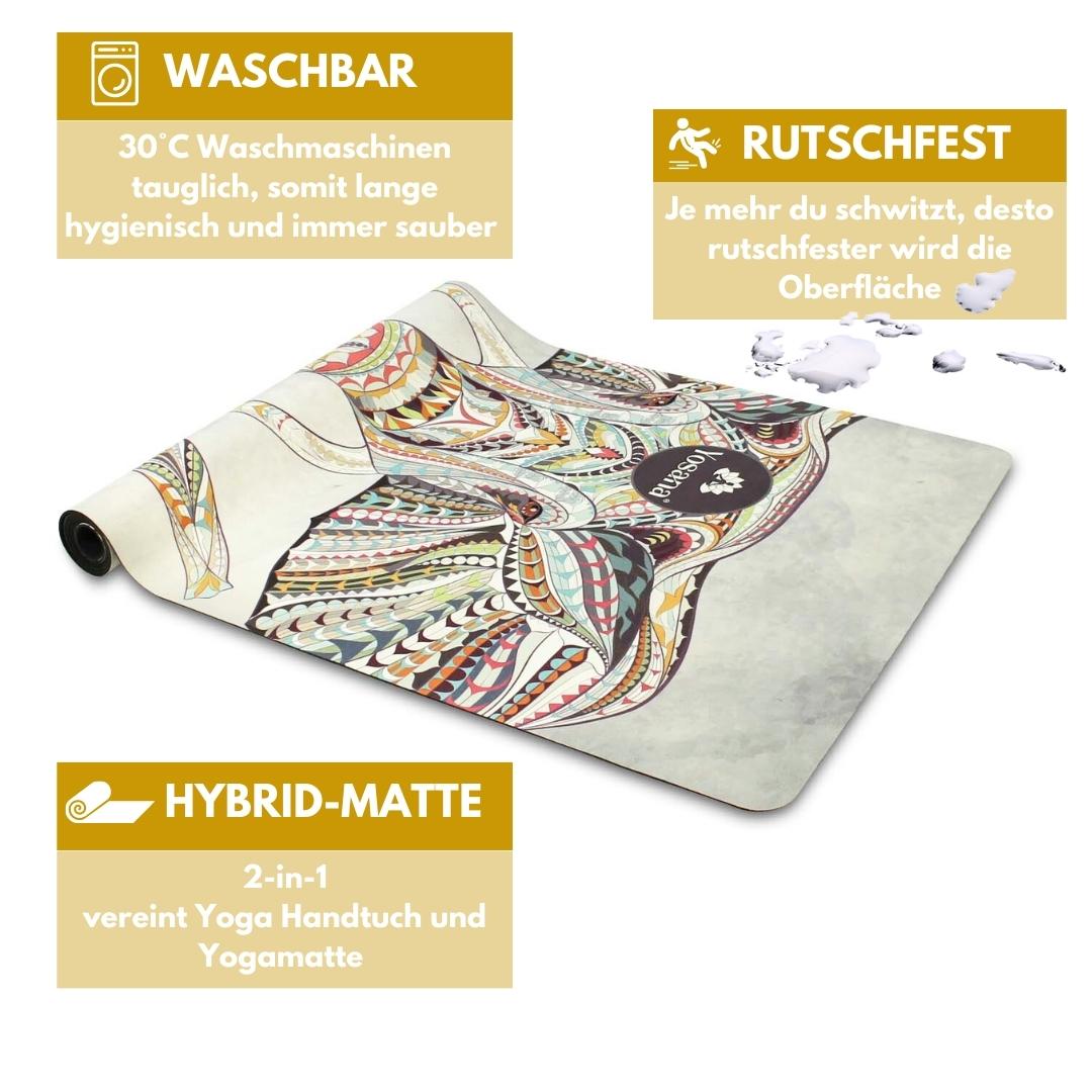 Yoga Aktionsset 4-teilig Premiumline (Elefant) - YOSANA