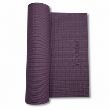 Yogamatte Prana inkl. Tragetasche (Aubergine) - YOSANA