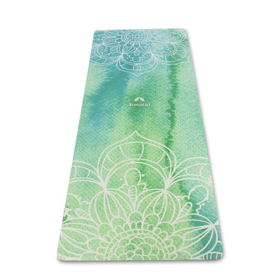 Yogamatte Premiumline "Decorative 227" inkl. Baumwolle Tragegurt - YOSANA