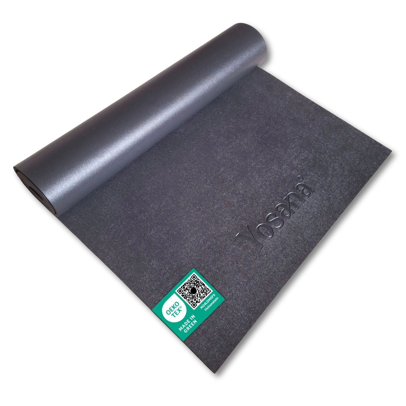 Yogamatte Eco Grip (Studiopack 12+4 Gratis) - Anthrazit - YOSANA