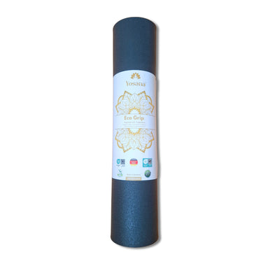 Yogamatte Eco Grip (Studiopack 12+4 Gratis) - Grau - YOSANA