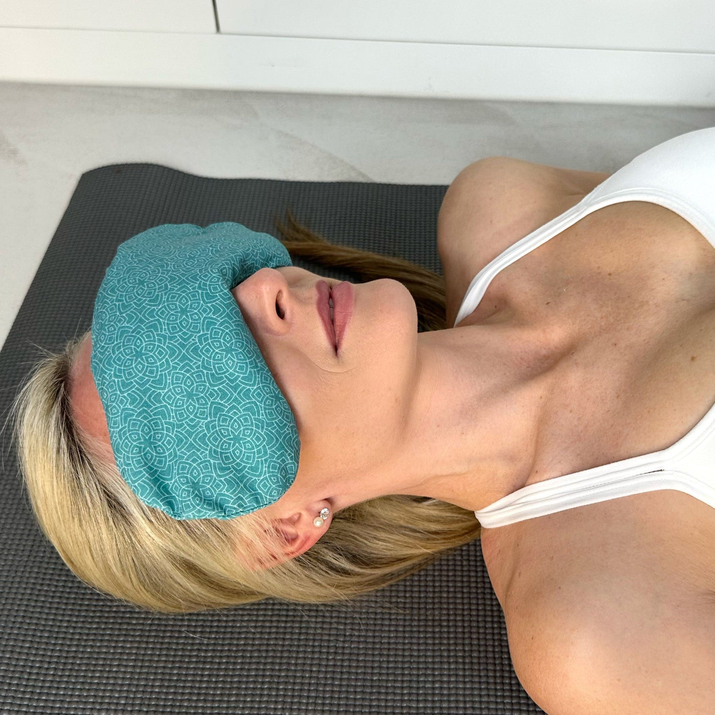 Yoga Augenkissen - Farbe Petrol