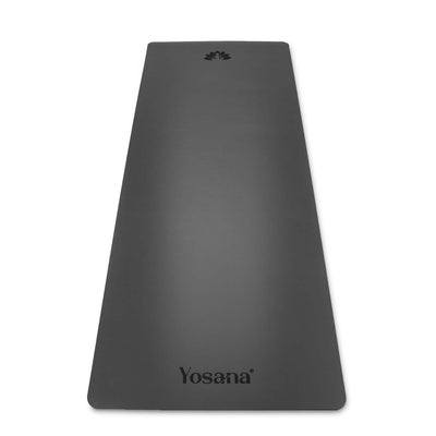 Yogamatte Studioline Ultra-Grip "Grau" inkl. Tragegurt - YOSANA