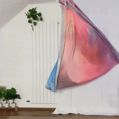 Aerial Yoga Hängematte (6er Pack) - Colorful Clouds - YOSANA