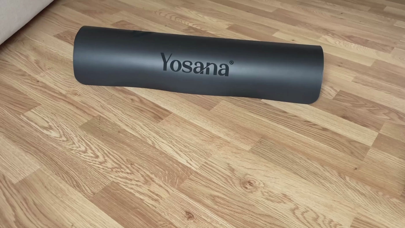 Yogamatte Studioline Ultra-Grip "Black Lion" inkl. Tragegurt