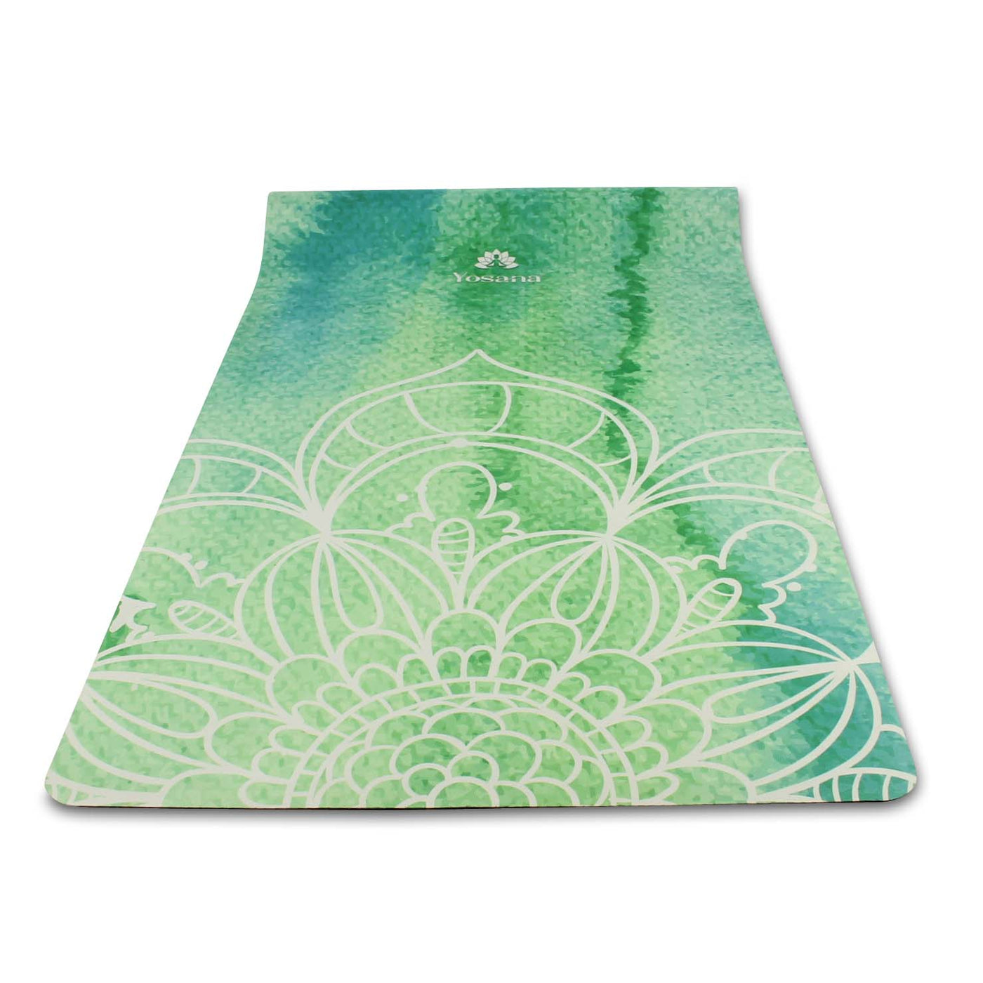 Yogamatte Premiumline "Decorative 227" inkl. Baumwolle Tragegurt - YOSANA