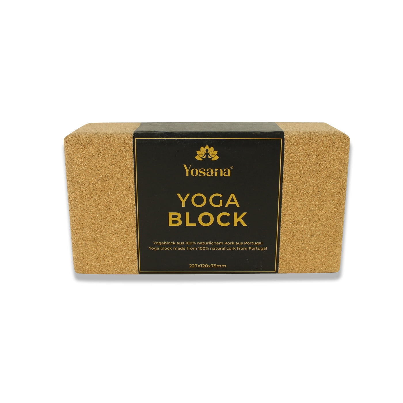 Yoga Kork Block (1 Stück) - YOSANA