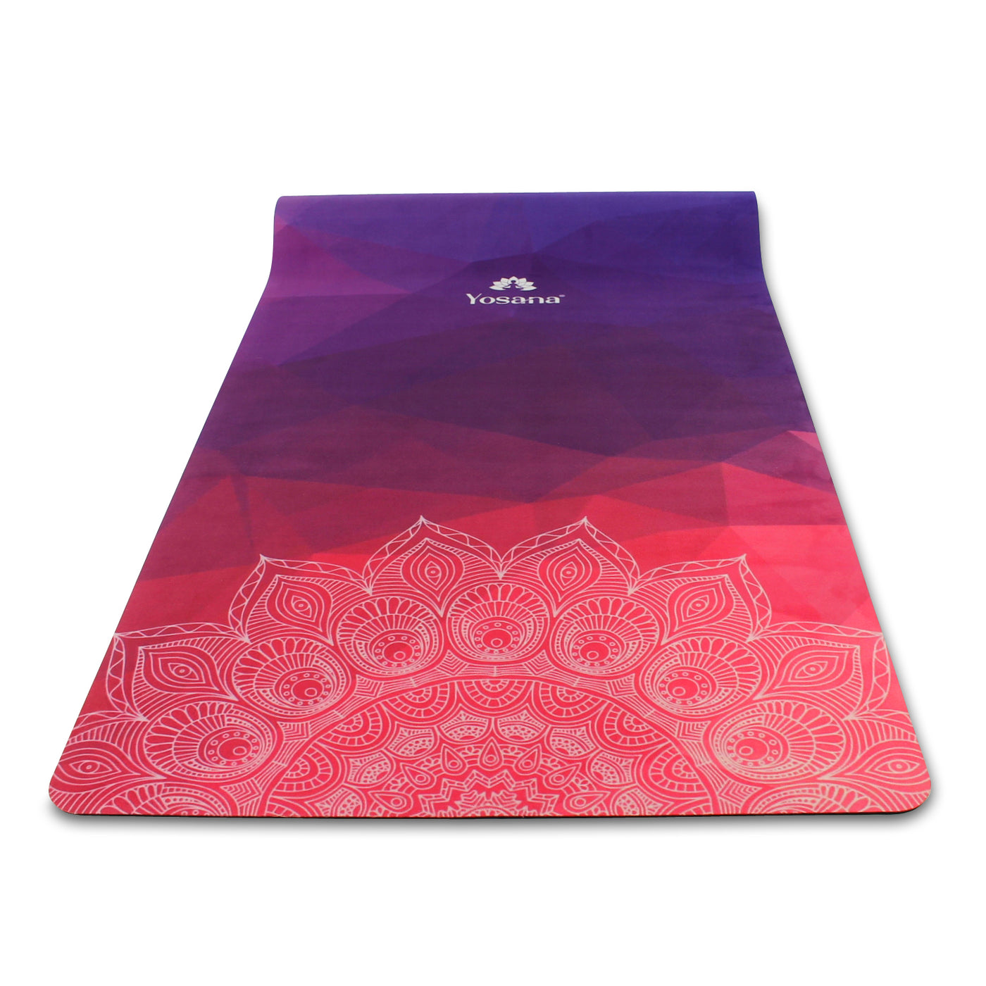 Yogamatte Premiumline "Decorative 287" inkl. Baumwolle Tragegurt - YOSANA