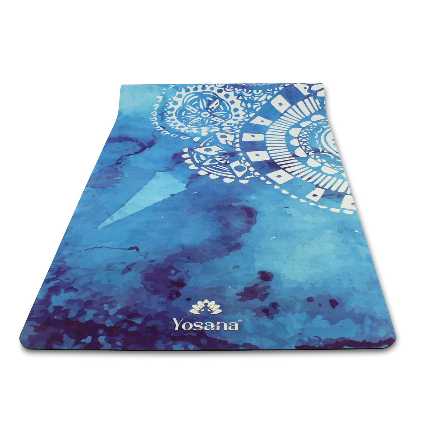 Yogamatte Premiumline "Decorative 234" inkl. Baumwolle Tragegurt - YOSANA