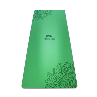 Yogamatte Studioline Ultra-Grip "Grün" inkl. Tragegurt